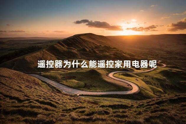 遥控器为什么能遥控家用电器呢，为什么遥控器可以控制电器